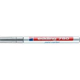EDDING 780SI - Marcador de pintura, 0,8 mm, plateado