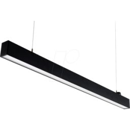 LUXULA LX-700300 - Luz LED DE oficina/mostrador arriba y abajo, negro, 30 W, CCT, 3