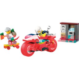 LEGO 60455 - LEGO® Ciudad - Persigue con la motocicleta de la policía