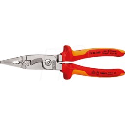 KNIPEX KN 13 86 200 - Alicates para instalaciones eléctricas VDE, 200 mm