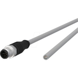 METZ CONNECT MC 142MMA10100 - Cable de sensor, M12, 5 polos, ac > extremo abierto, 10 m