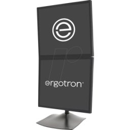 ET 33-091-200 - Soporte Ergotron DS100 para 2 monitores, vertical, hasta 27 pulg