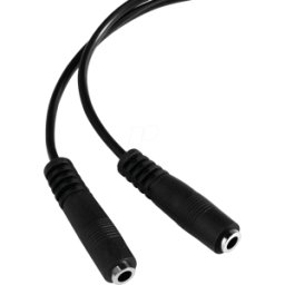 HDSUPPLY HDS LP-AA120-V2 - Adaptador de audio conector macho de 3,5 mm a conector hembra de