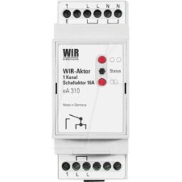 WIR ELEKTRONIK WIR 1003-000011 - Actuador de obturador de rodillos inalámbrico, carril DIN