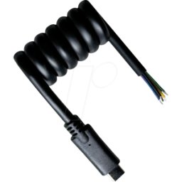 BKL 10080174 - USB C macho - extremos libres, 100 W, 0,5 m.