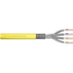 DIGITUS DIGI 1745AVH10 - Cable de red, Cat.7a, S/FTP, amarillo, 1000m