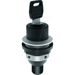 SCHLEGEL SSSA17IC007 - Interruptor accionado por llave - 1 S, plata