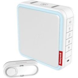 HONEYWELL HOME HONEY DC917S - Gong inalámbrico con botón de timbre, blanco