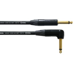 CSI 6 PR 175 - CORDIAL 6,3 mm mono jack, mono ángulo jack, 6,00m