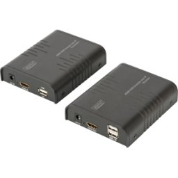DIGITUS DS-55202 - Juego de extensores KVM, HDMI, USB, 120 m