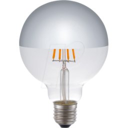 SCHIEFER LIGHTING SCHI L279029012 - E27 espejo G95x135 350Lm 4W 825 plata