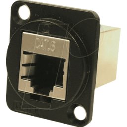 CLIFF CP30222SMB - Adaptador RJ45 de montaje en placa frontal, Cat.6, serie FT