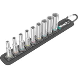WERA 05004525001 - Set de inserción de zócalo, llave Allen, unidad de