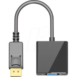GOOBAY 60606 - Adaptador DisplayPort, conector DP al zócalo VGA
