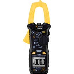 PCWORK PCW 05A - Pinza de corriente PCW05A, digital, AC/DV, hasta 600 A..