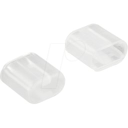DELOCK 64035 - Funda protectora, conector Lightning, 10 unidades, transparente