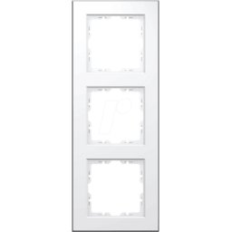 KOPP EL 07 402729008 - Marco protector - triple, HK07, blanco puro