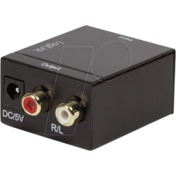 LOGILINK CA0100 - Convertidor de audio digital a analógico