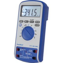 PEAKTECH 3415 - Multímetro, digital, 6000 recuentos, USB, medición