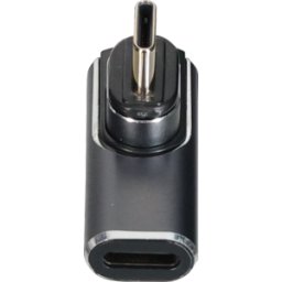 TTL NETWORK TTL USBC-MA-2 - Adaptador USB C macho > C hembra, 40Gb/s, angulado, 240W, 8K60Hz