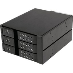 STARTECH.COM ST HSB3SATSASBA - 3x 3,5" Strapless Hot Swap SATA marco intercambiable