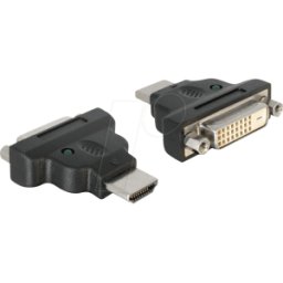 DELOCK 65020 - Adaptador HDMI, conector HDMI-a a conector hembra DVI 24+1
