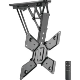 MYWALL MYW HL40ML - Soporte de techo para TV, motorizado, inclinable, 23"- 55", hast
