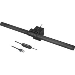 LOGILINK UA0372 - Luz de trabajo LED para monitores, portátiles