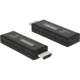 DELOCK 63327 - Adaptador Delock HDMI Tester EDID Information, OLED