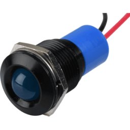 APEM APM Q16P3B B24E - Lámpara de señalización LED, azul, 24 V, 16