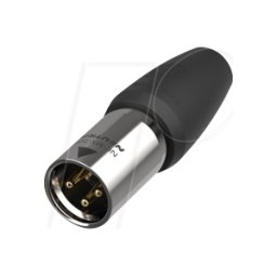 NEUTRIK NC3MX1-T - Conector de cable de 3 pines, (TOP), contactos chapados en oro