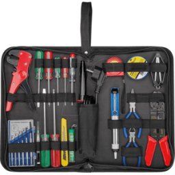 GOOBAY FIXPOINT 45243 - Juego de estuche para herramientas y soldador, 20 piezas
