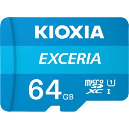 KIOXIA LMEX1L064GG2 - Tarjeta de memoria microSDXC 64GB, Exmeria