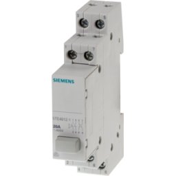 SIEMENS SIE 5TE48121 - Pulsador, 3S + 1OE, 1 botón gris, con función de c