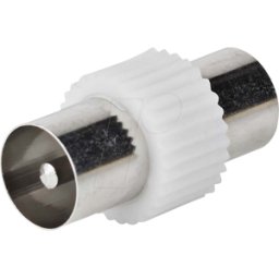 NEDIS N CSGB40940WT - Adaptador de antena y satélite, conector IEC (Coax) > conector I