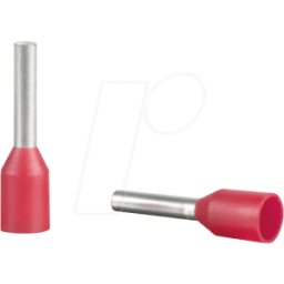 SCHNEIDER ELECTRIC SE DZ5CE010L6 - Ferrule Linergy DZ5. Ø 1 mm², rojo, 1 piezas