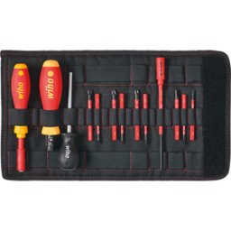 WIHA 40674 - Juego de herramientas TorqueVario®-S electric, 0,8-5,0 Nm, 13 pi