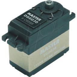 MASTER DS6030 TG - Servo estándar, 10 kg, digital, accionamientos de titanio