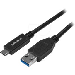 STARTECH.COM ST USB31AC1M - Cable USB 3,1 Tipo-C macho > Tipo-A macho, 1 m..