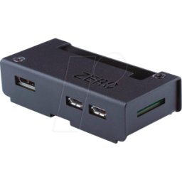 KKSB CASE 60115 - Carcasa para Raspberry Pi Zero, acero, negra