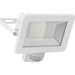 GOOBAY GB 53884 - Proyector LED con sensor, 50 W, blanco, IP44, conexión de
