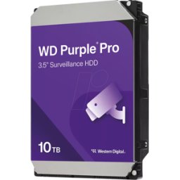 WESTERN DIGITAL WD102PURP - Disco duro de 10 TB WD Purple Pro - Vídeo