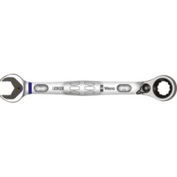 WERA 05020071001 - Llave de trinquete de anillo con boca, SW 16, conmutador Joker