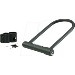 MASTER LOCK BIKE 752579 - Candado en U para bicicletas, Ø 12 mm, 20 cm, con soporte