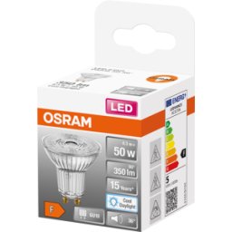 LEDVANCE GMBH OSR 075466319 - Reflector LED STAR GU10, 4,3 W, 350 lm, 6500 K.