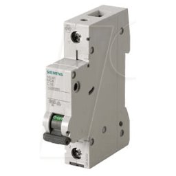 SIEMENS LS 6110 6 - Interruptor automático, Char. B, 10 a, 1 polo