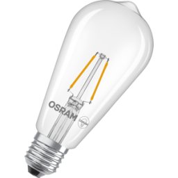 LEDVANCE GMBH LDV 854467530 - Lámpara LED Star Edison E27, 1,8 W, 250 lm, 2700 K, filam