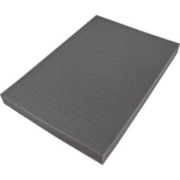 PEAKTECH 7270 S - Inserto de espuma cuadrada para PeakTech 7270, 490 x 340 x 40 mm