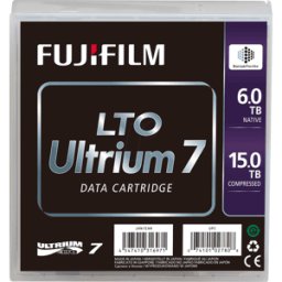 FUJIFILM FUJI LTO 7 - Cinta LTO ULTRIUM 7, 6 TB (15 TB), Fuji