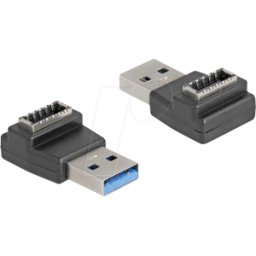 DELOCK 67236 - Adaptador USB 10 Gb/s Llave A macho > Llave A tipo E hembra